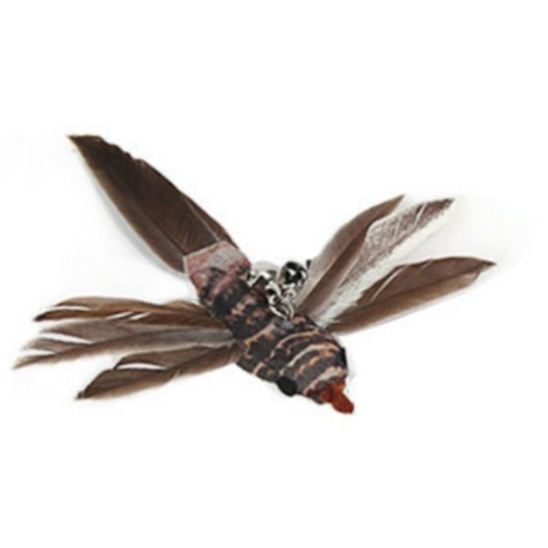 냥혼자논다 고양이 낚싯대 리필 장난감 새모양 깃털 11종, 1개, 잠자리새 4,900원