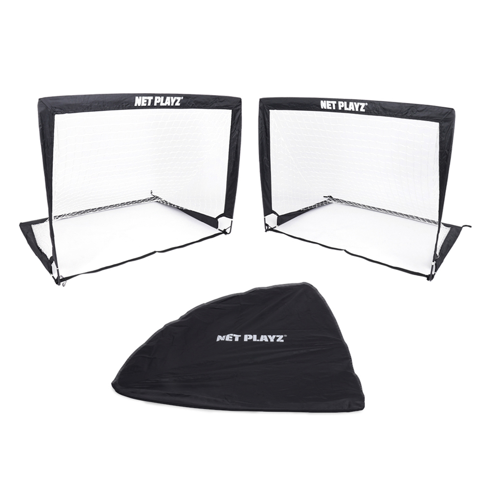 넷플레이즈 접이식 이지 축구골대, Black, 2개 45,900원