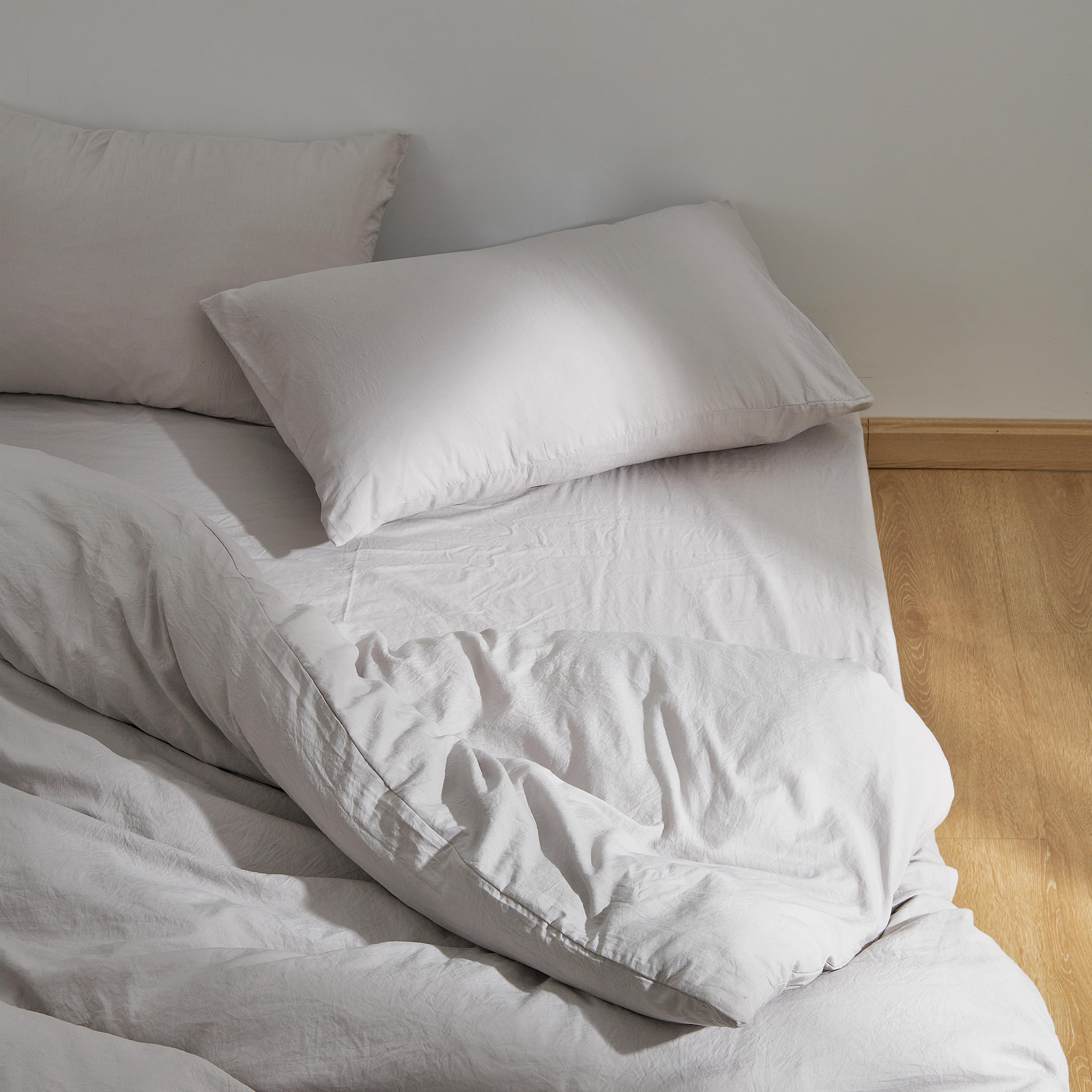 HOMERA 호메라 사계절 호텔식 싱글 초속건조 편안한 부드러운 이불커버, 소프트 그레이 18,900원