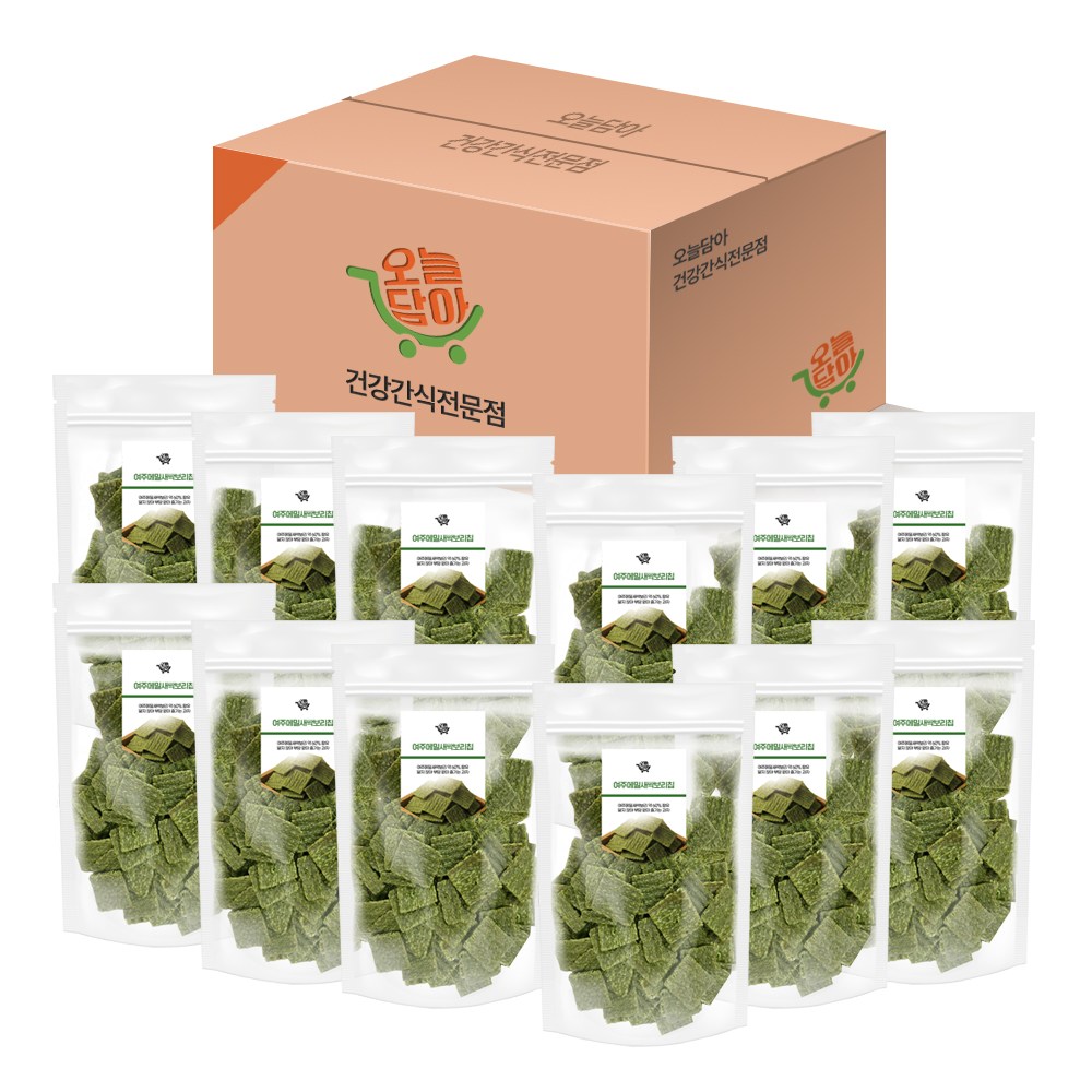 오늘담아 새싹보리 메밀칩 여주 건강한간식 당뇨환자 과자 68,400원