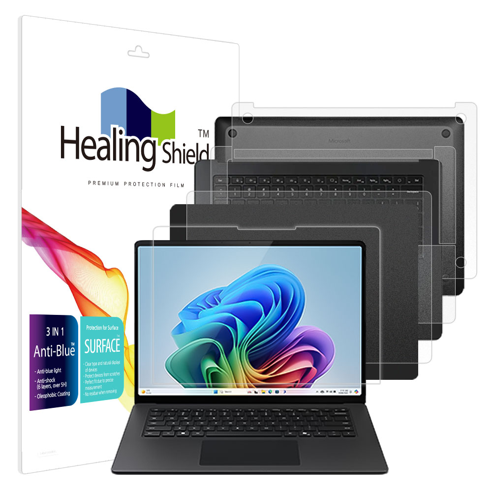 힐링쉴드 서피스 랩탑7 15 블루라이트차단 액정보호필름1매 외부3종 64,800원