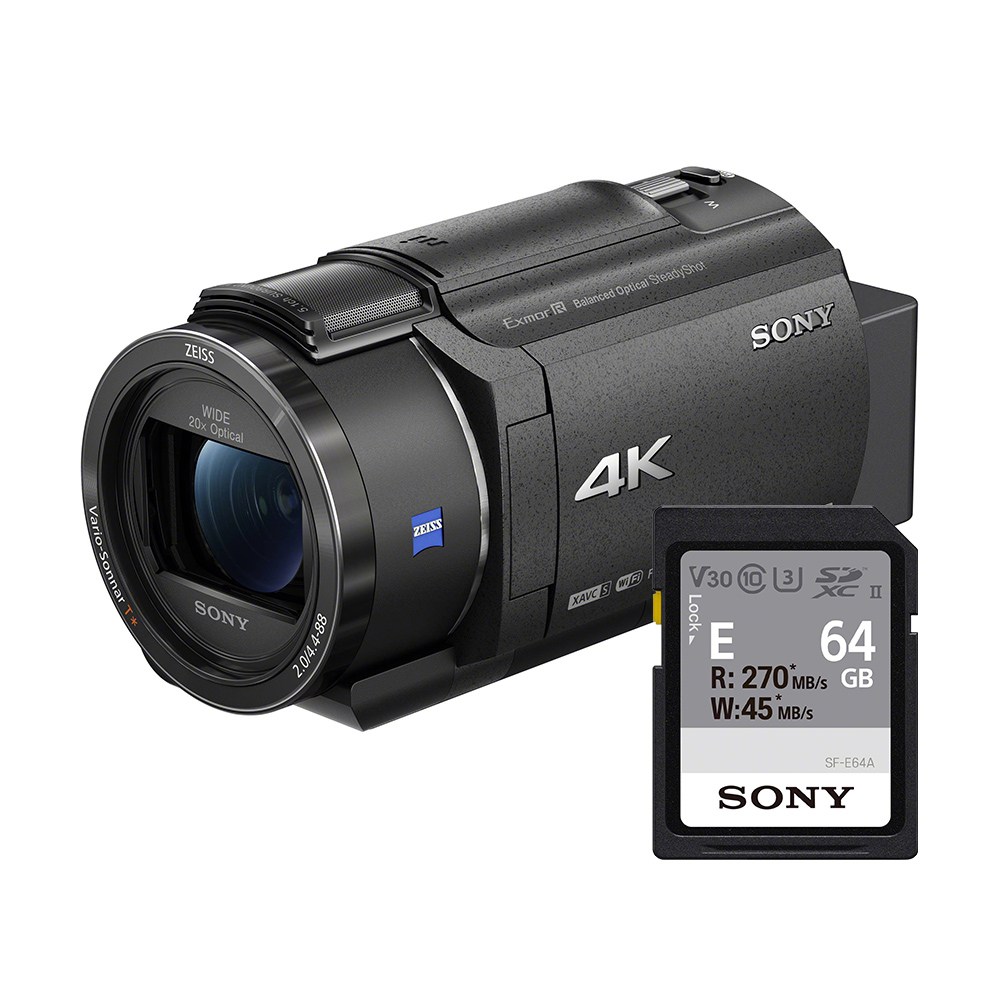 소니코리아정품 FDR-AX43A 소니메모리 패키지, 소니 FDR-AX43A + SF-E64A 1,419,000원