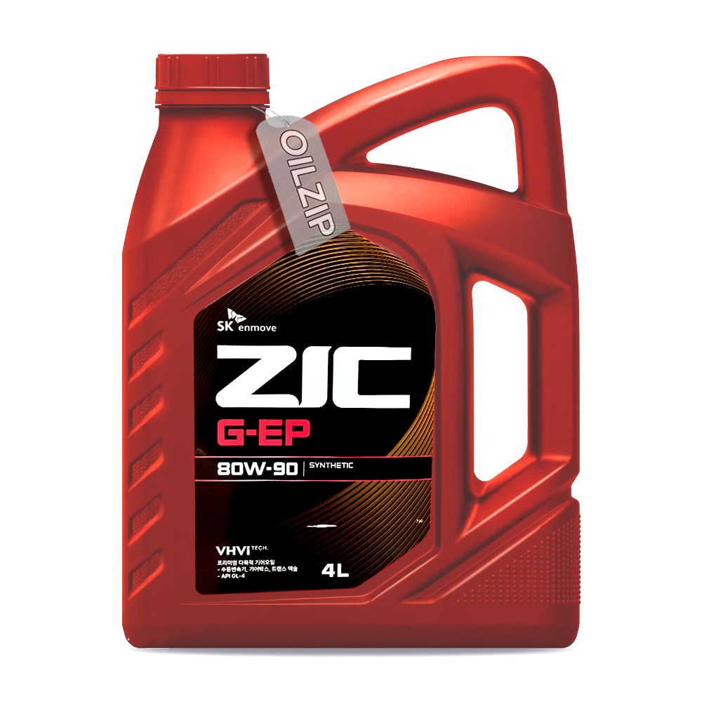 지크 G-EP 80W90 4리터 프리미엄 다목적 수동기어오일 22,000원