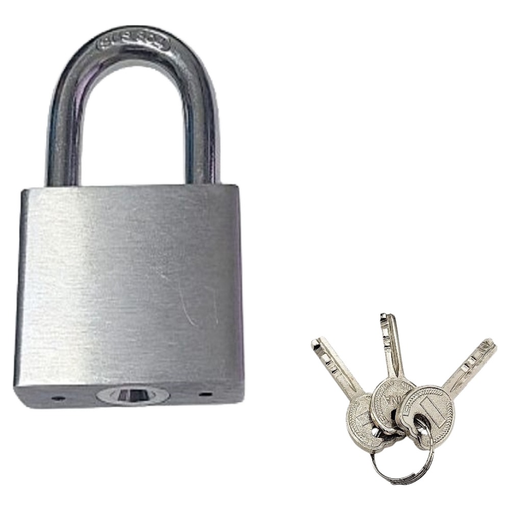 비앤홈 스테인리스 창고용 자물쇠 40mm, 1개 9,900원