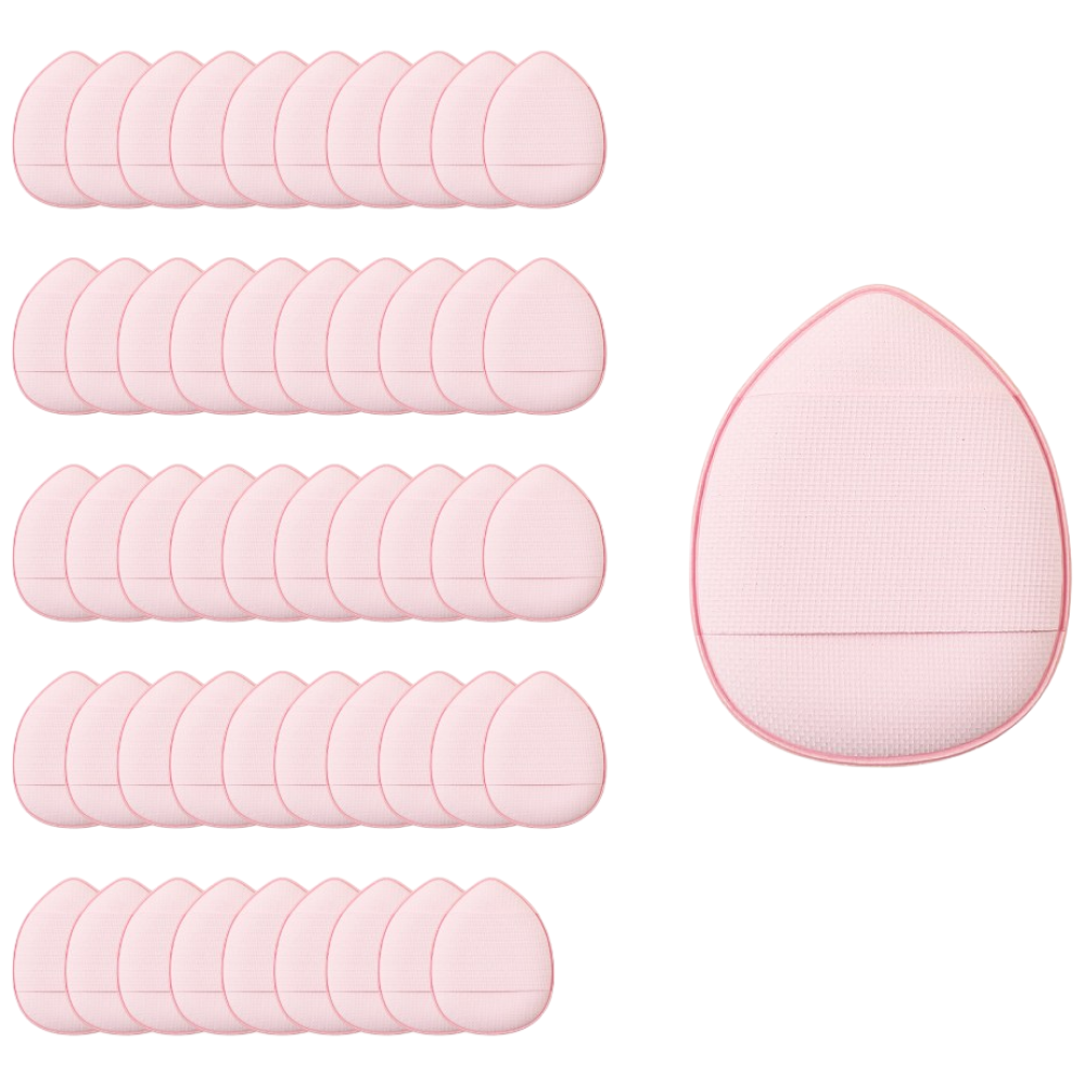 미러벨 메이크업 미니 핑거 퍼프, 50개, 핑크 9,700원