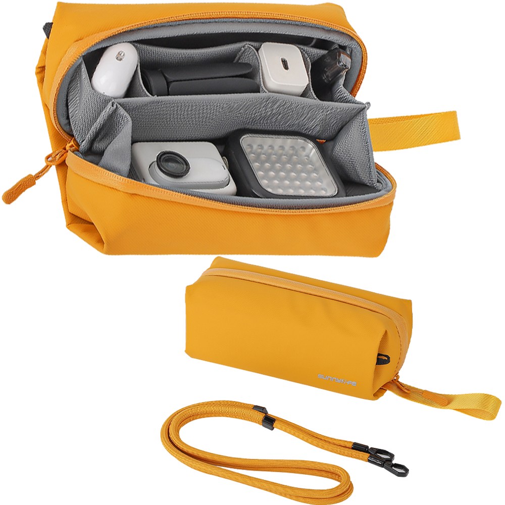 써니라이프 인스타360 시리즈 멀티 유즈 파우치 액션캠 GO3S/GO3 울트라/X5 액션카메라 가방 악세사리, 옐로우, 인스타360 시리즈 파우치 27,700원