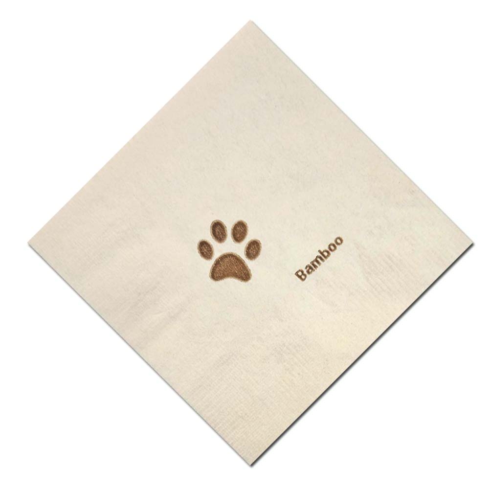 친환경 갈색 냅킨  3000장 _ 저렴한 가격  99% 항균기능 _ 100% 대나무 천연유래 원료 칵테일 냅킨 17,300원