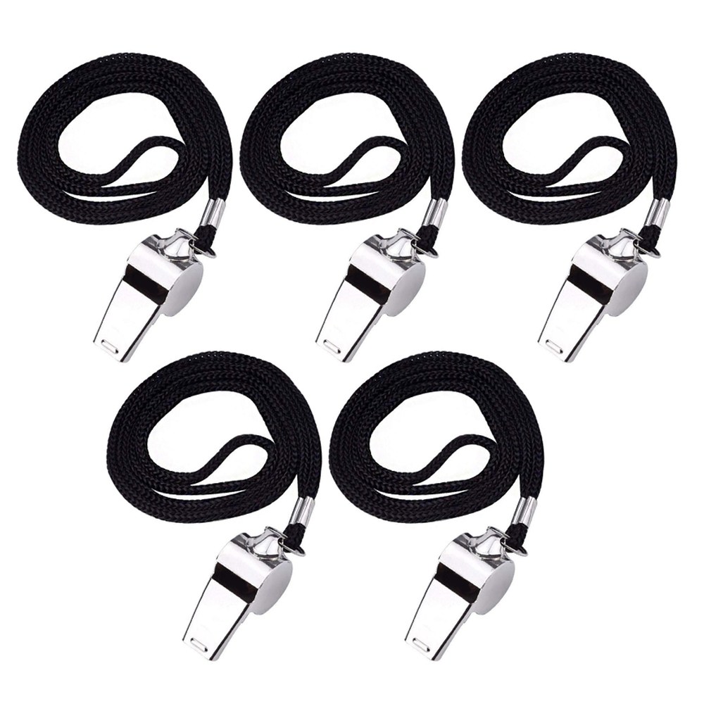 원폴뎀 블랙 스테인리스 호루라기 4,950원