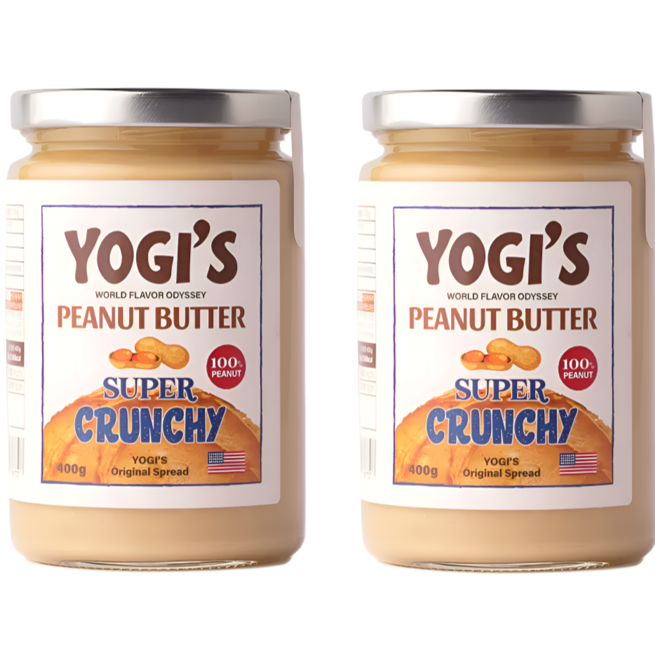 요기스 NON-GMO 땅콩버터 크런치 무첨가 100% 360g, 2개, 2개, 360g 25,800원