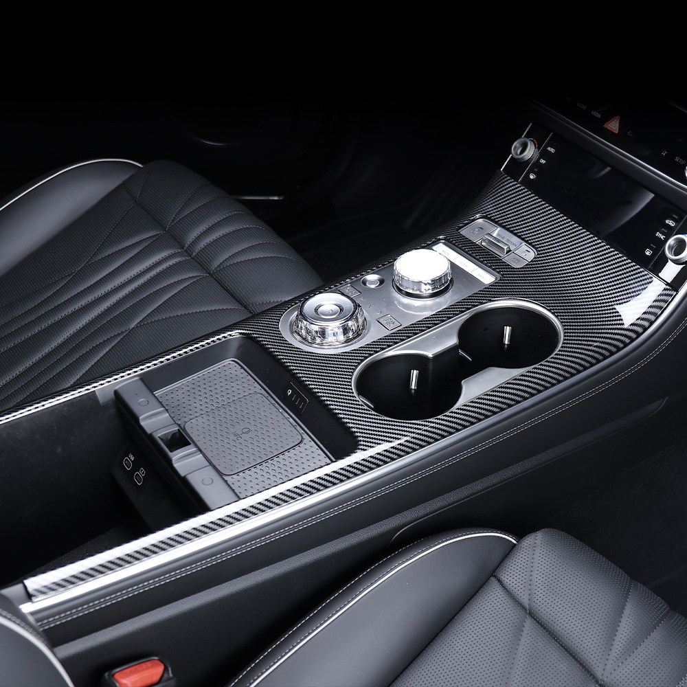 카스타 호환 GV70 페이스리프트 기어패널 커버 실내 튜닝 차량 용품, (Carbon-카본) A타입_기어패널 커버, 기타 39,800원