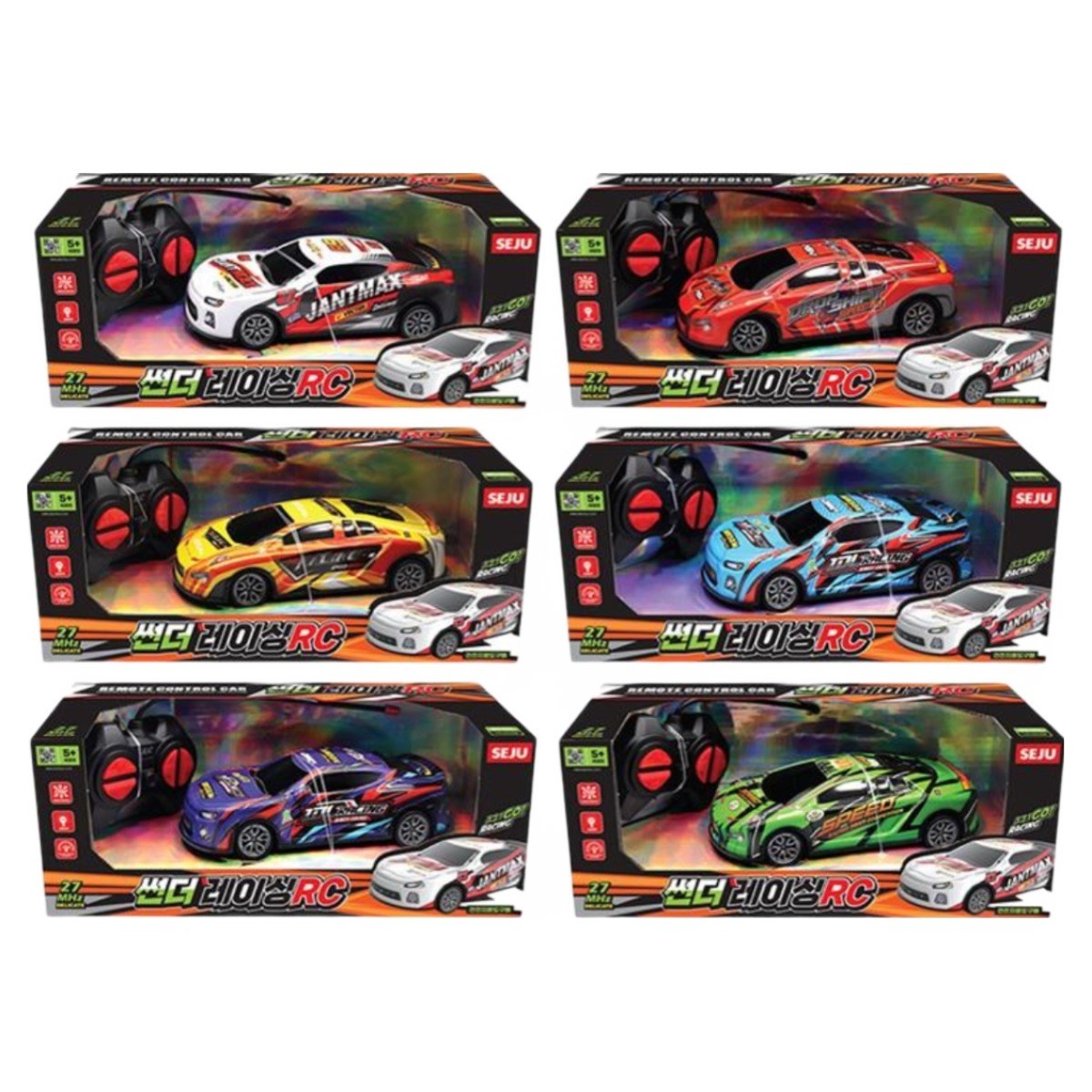 썬더레이싱 RC카 6종세트 79,800원