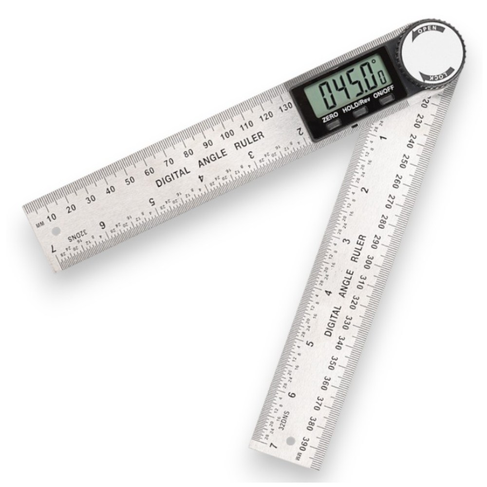 가우스 전자 각도기 목공용 디자인 목수 건축 도면 그리기 360도, 1개 39,500원