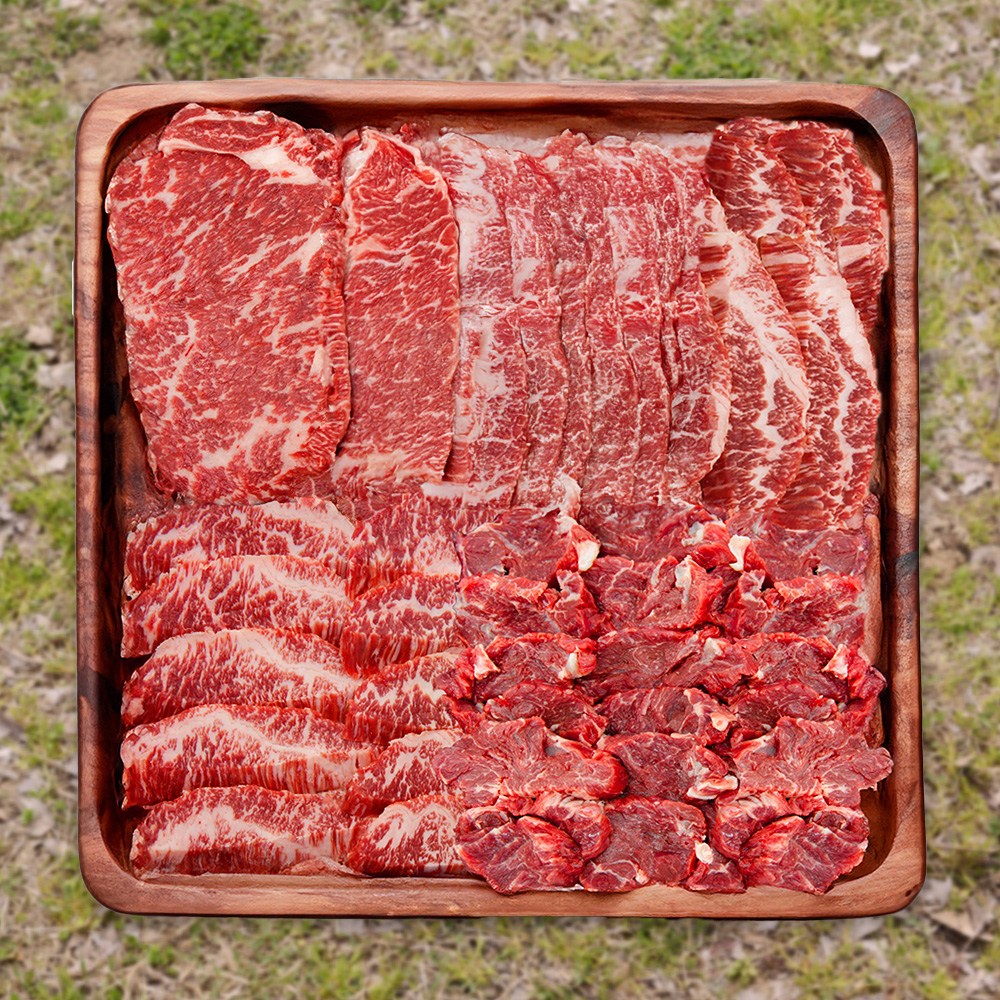 춘자네농축산 한우 스페셜 모듬 세트 구이용 (냉장) 800g, 1개 83,900원