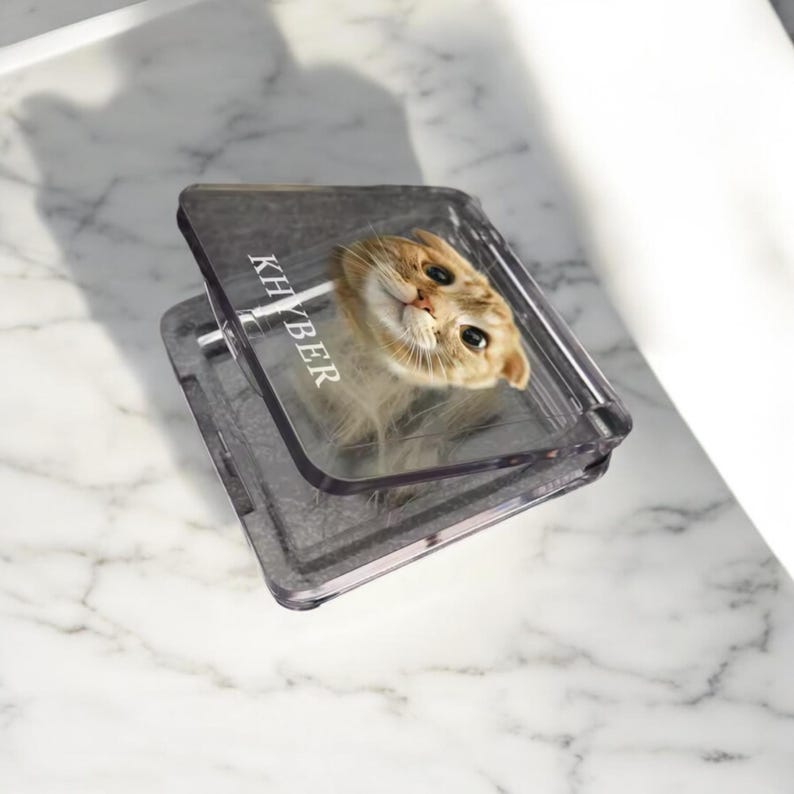 [1+1]맞춤 제작 반려동물 추모 보관함 - 강아지&고양이 털 메모리 박스, 아크릴 커스텀 추모함, 1개 31,600원