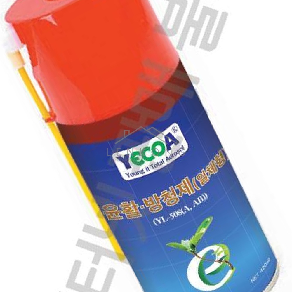 칠렌콩 영일 윤활방청제 YL-508A 360ml YL-508A 24EA 방청윤활제 녹방지스프레이 윤활제스프레이 4,000원
