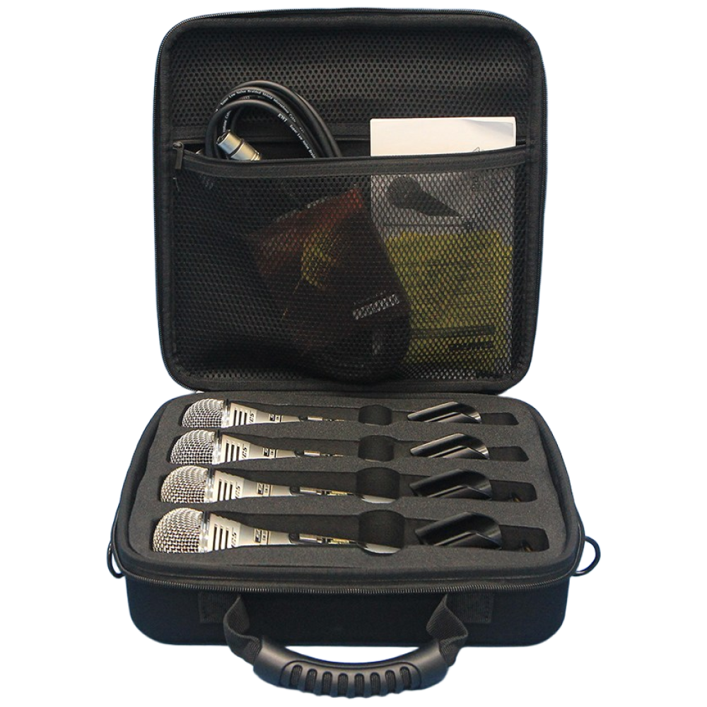 가방몰 MV4 4본입 EVA 유무선 마이크케이스 마이크가방 EVA케이스, 1개 56,200원