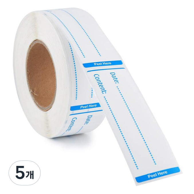 어썸굿즈 다용도 냉장고 정리 네임 라벨 방수 스티커, 5개, 150개입 32,500원