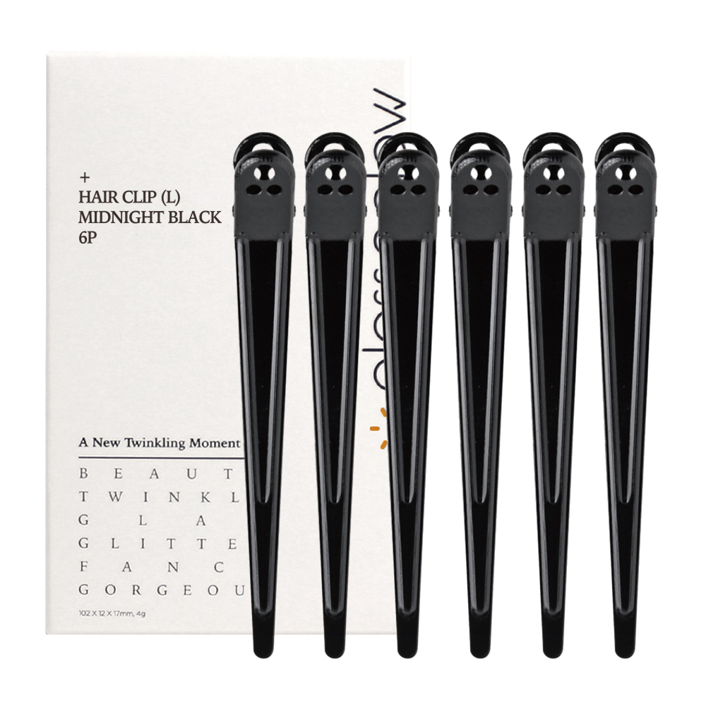 글로스앤글로우 국내생산 자국없는 집게핀 대 5,580원