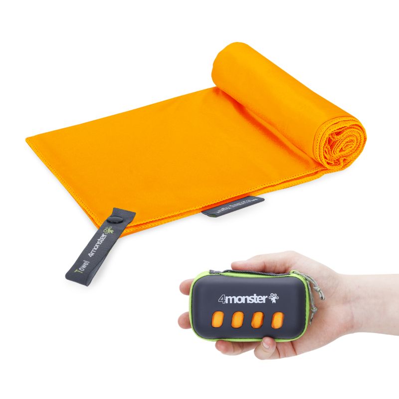 4몬스터 다용도 스포츠타월 + 케이스 세트 80 x 40 cm 14,450원