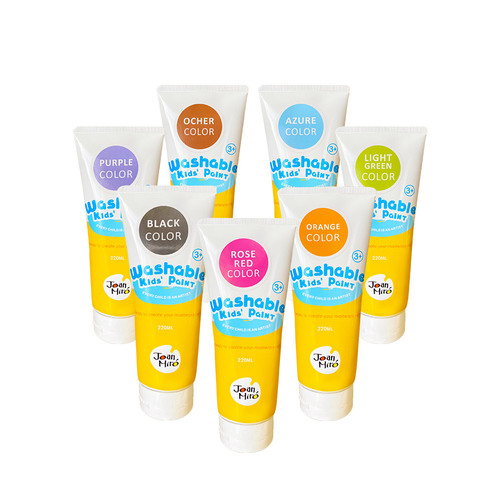 [리틀호안미로] 워셔블페인트220ml 7색세트(98415set) 물로지워지는 물감 42,400원