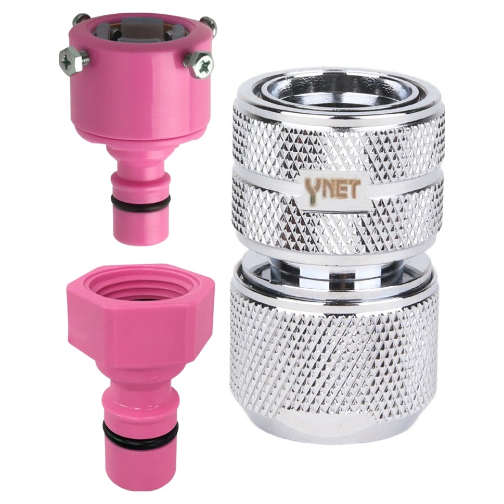 와이넷 6구 황동 호스 커넥터 + 수도 커플링 아세이 온수 세트 13,540원