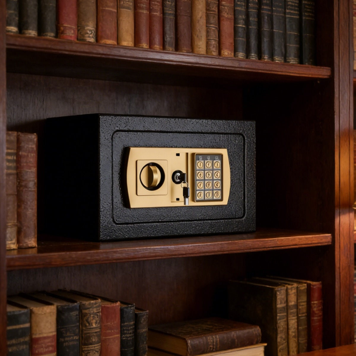 금고몰 서류금고 사무용금고 금고가정용 가정용금고 사무실금고 개인용스마트금고 가정용스마트금고 310MM*200MM*200MM, 블랙 65,000원