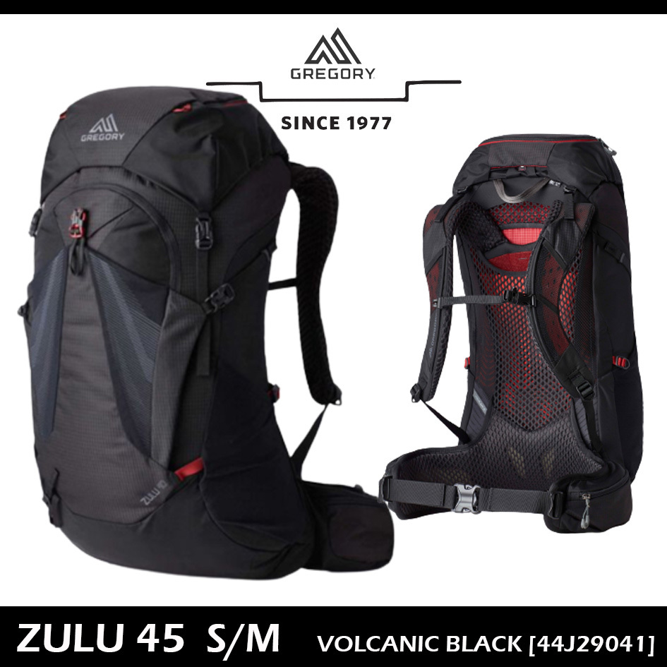 그레고리 그레고리 레인커버 줄루 45 리터 SM 사이즈 VOLCANIC BLACK 44J29041 남성배낭 357,100원