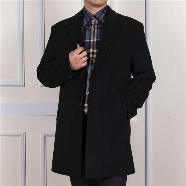 프리미엄 누빔 투버튼 겨울 따듯한 남성 고급 울 70 코트, 현재가 156,800원