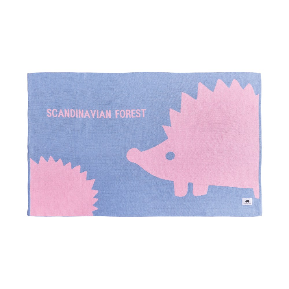 [스칸디나비안 포레스트] 빅헤지호그 순면 니트블랭킷 19,000원