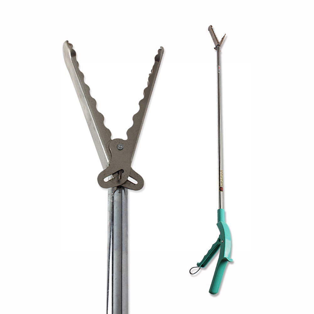 [이지크린] FTH 스텐 해루질집게 70cm 100cm 악어 집게 잘찝혀집게 80cm 90cm 100cm 14,500원