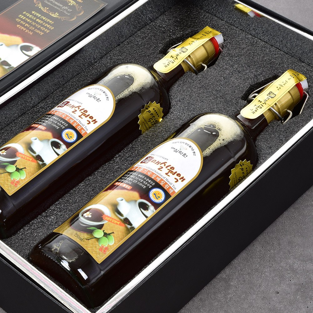 매실락원 3년숙성 유기농 진매실원액 명절 스페셜 선물세트 45,000원