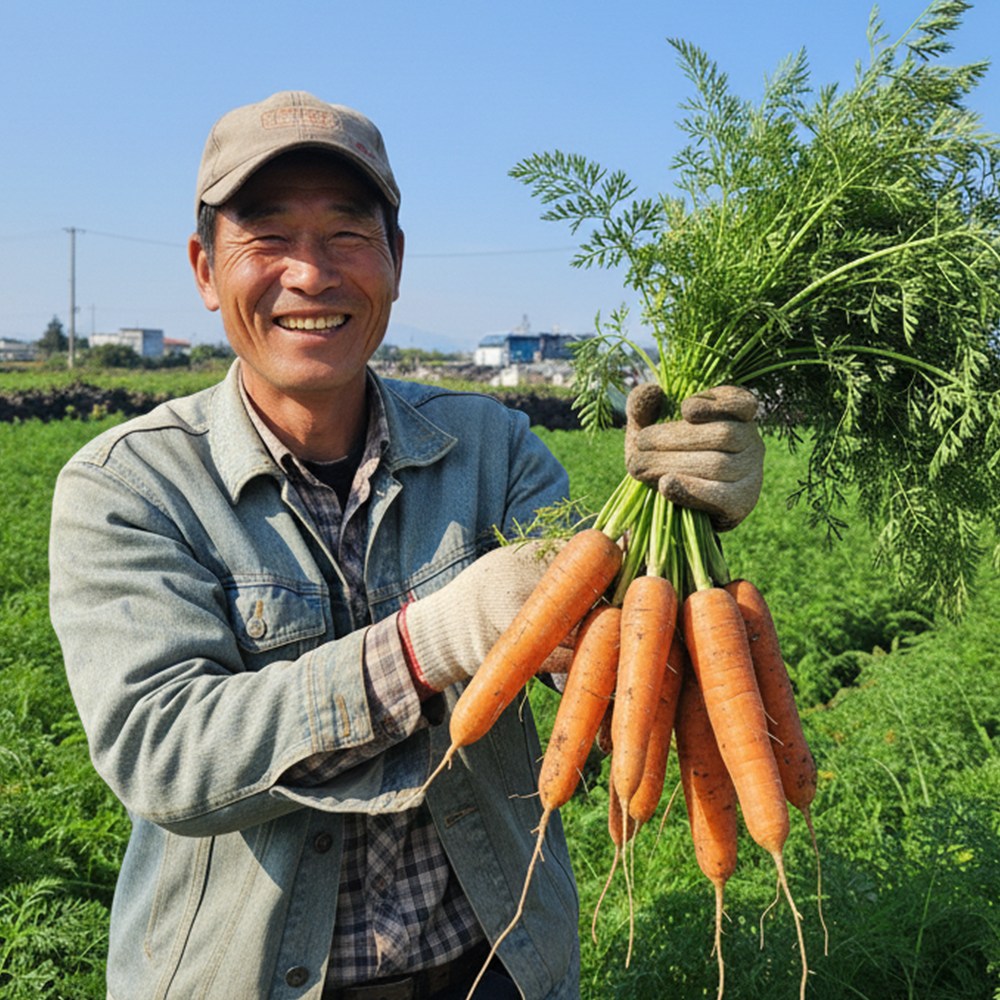 [상위1%생산자직송] 제주 구좌당근 햇 흙당근 21,000원