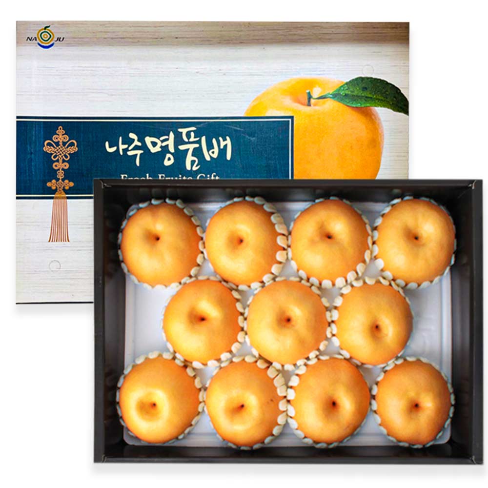 스마일프레쉬 맛있는 나주배 신고배 과일 배 선물세트, 1개, 나주배 5kg 특품 선물용(9-12과) 36,980원