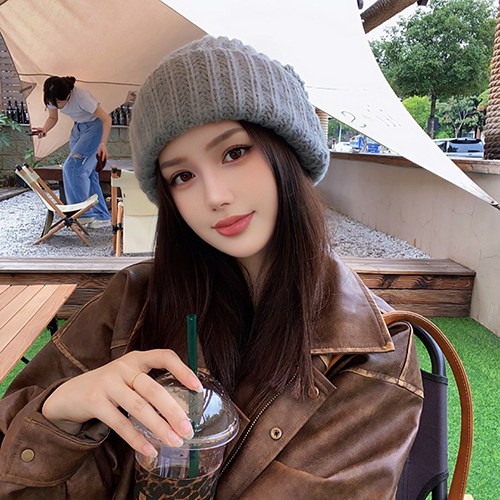 아셀 골지 니트 롱 비니 11,800원