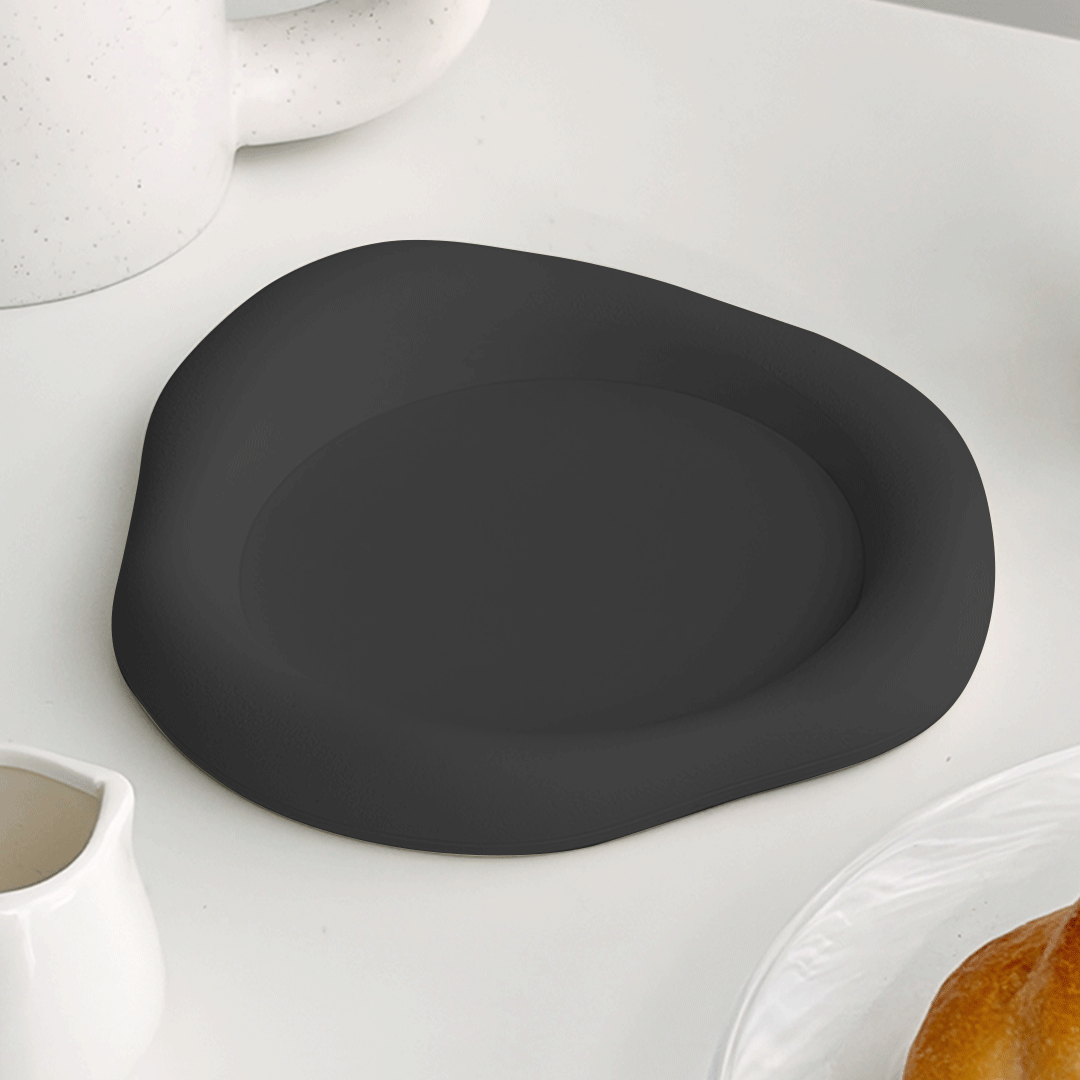 데미무드 포밍 실리콘 코스터, 블랙, 1개 4,900원