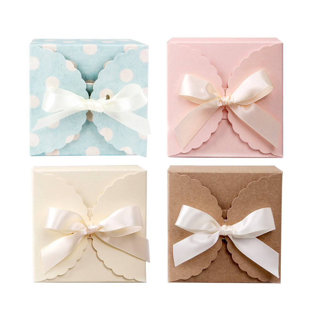 헬로리빙 레이스 상자 선물용 포장 박스 20P (리본 포함), 크라프트 15,900원