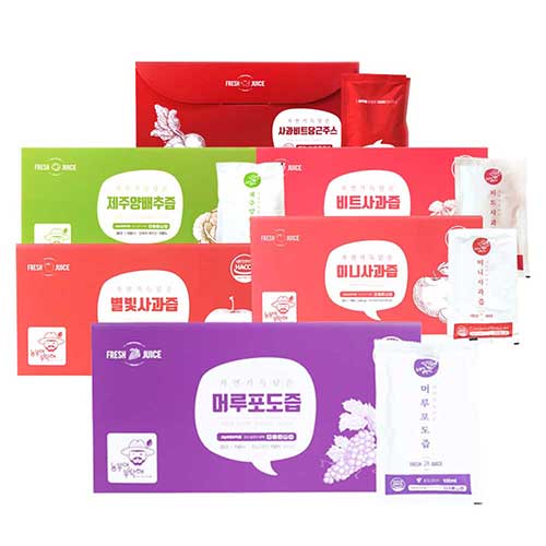 통째로 착즙해 영양가득 건강즙 모음 100ml X 30포 23,750원