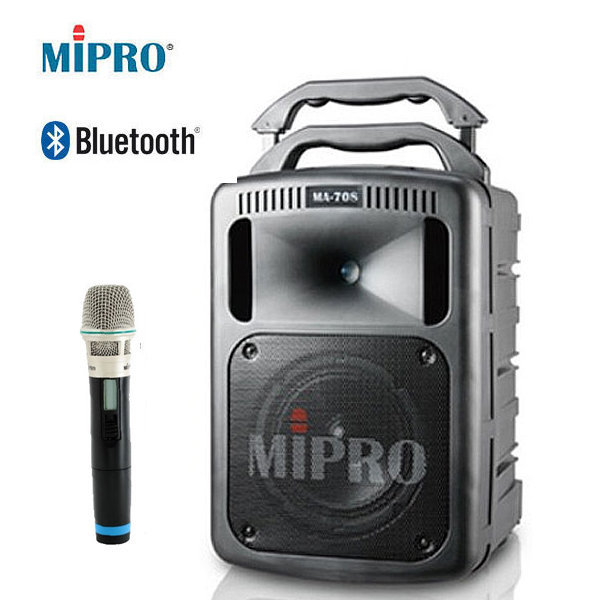 MIPRO 300W 블루투스 이동식앰프스피커 행사용 방송용, 무선핸드마이크 1,750,000원