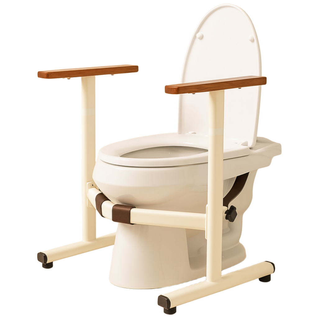 온빛케어 화장실 안전손잡이 노인 장애인 양변기 보조 안전바 변기손잡이 핸드레일 장기요양등급 복지용구 163,000원