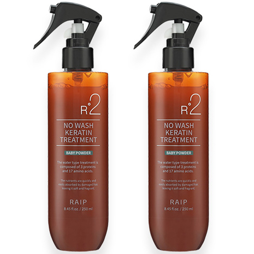 라입 R2 노워시 케라틴 트리트먼트 베이비파우더, 2개, 250ml 15,900원