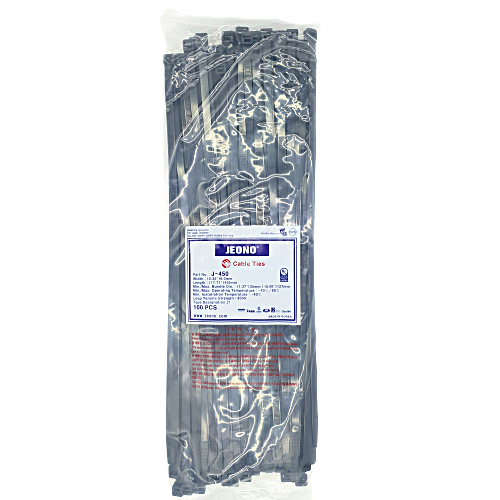 전오 칼라 대형 jeono 케이블타이 J-450 적색 청색 황색 녹색 흑색 백색 길이 450MM X 폭 9MM 11,700원
