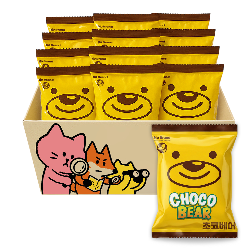 노브랜드 과자, 초코베어, 12개 7,900원