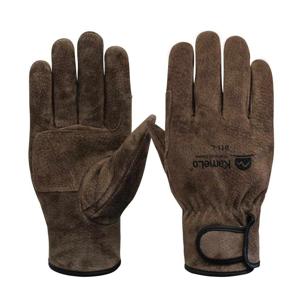 카멜로 가죽 알곤 용접장갑 브라운 8,100원