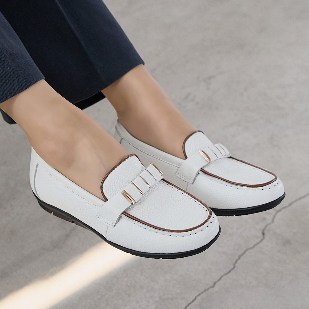 제이슈 천연소가죽 토넬 가벼운 컴포트화 로퍼 2cm 41,800원