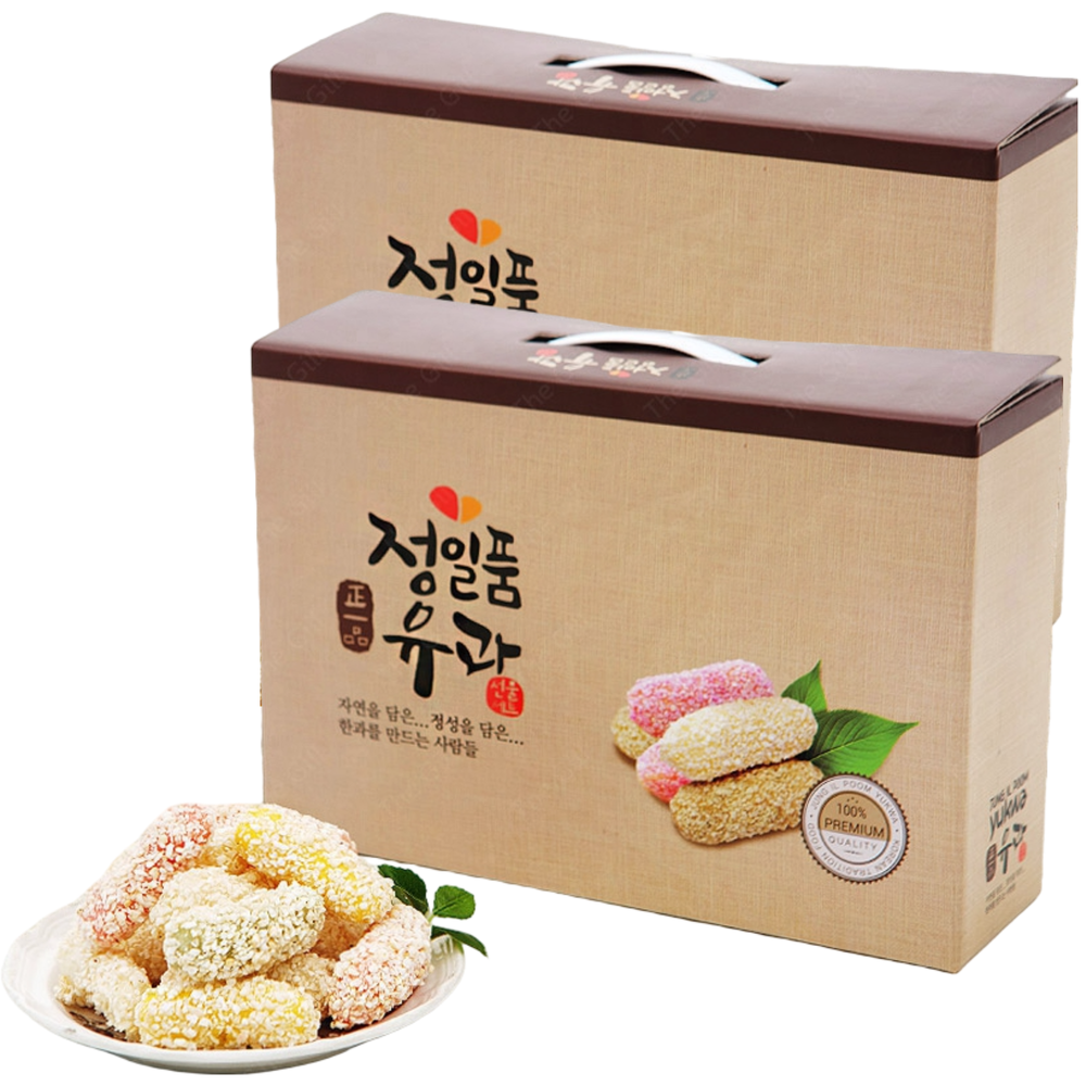 자연톡 모듬유과 명절 선물세트 찹쌀유과 쑥유과 백년초 단호박 유과 추석 단체 선물 25,800원