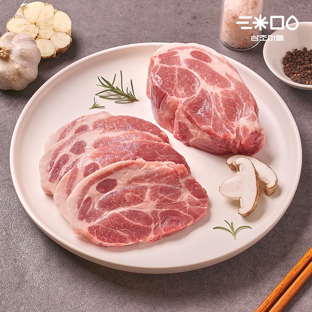 삼초마을 국내산 돼지고기 신선한 한돈 목살 (냉장), 2kg, 1개 62,900원