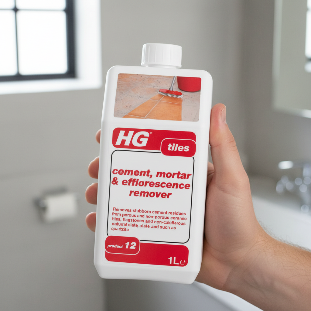 에이치쥐 타일 시멘트 제거제 바닥 시멘트물 백화현상 몰탈 제거, 1개, 1L 19,900원