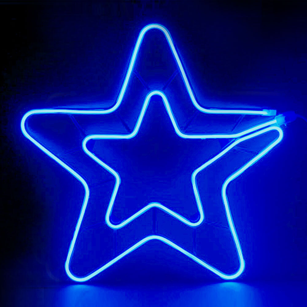 네온플렉스 스노우펄 눈꽃 별 이중별 모양 대형 구조물 조형 조명 라이트 전구 21,900원