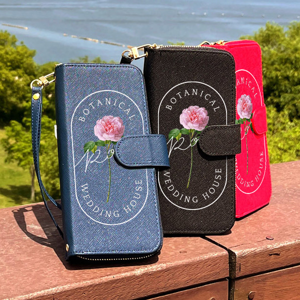Botanical Rose 감성 디자인 월렛 카드지폐수납 지갑형 지퍼 다이어리 손목줄스트랩포함 핸드폰케이스 /갤럭시A90 케이스 A908 24,800원