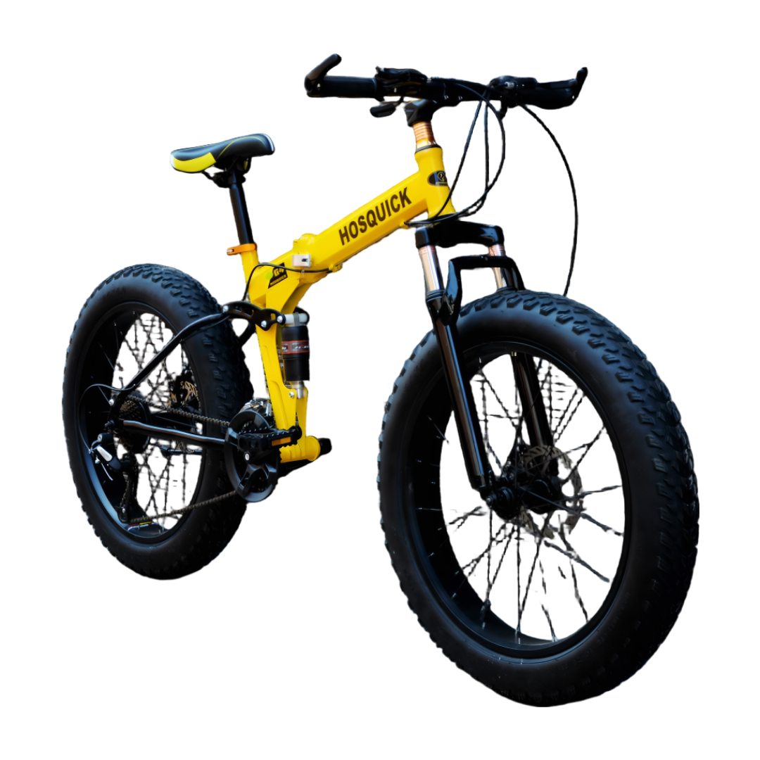 칼리도 접이식 MTB자전거 펫바이크 오프로드 광폭 타이어, 1개, 195cm, 옐로우x26인치x21단 320,000원